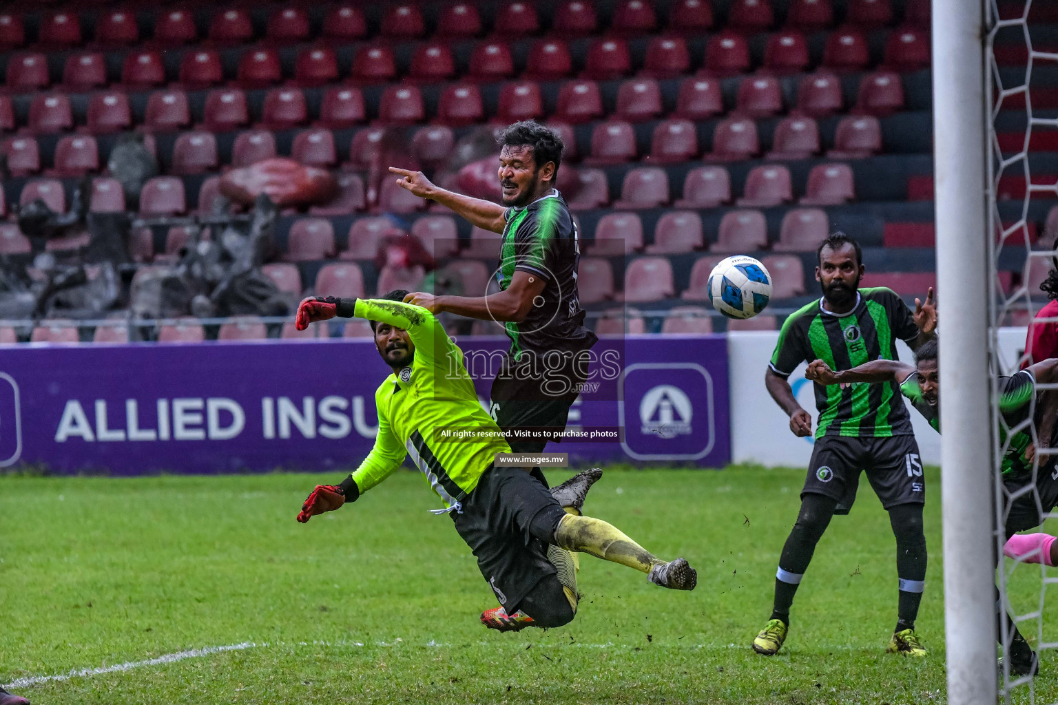 JJ Sports Club vs Capital City Sports Club  in the 2nd Division 2022 on 30thJuly 2022, held in National Football Stadium, Male', Maldives Photos: Nausham Waheed / Images.mv