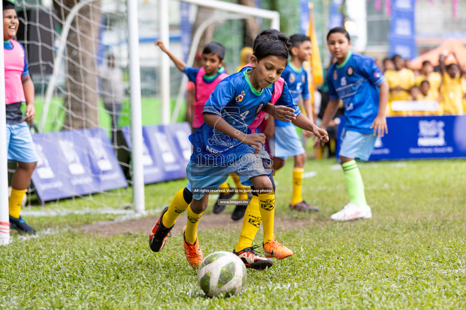 Day 1 of Nestle kids football fiesta, held in Henveyru Football Stadium, Male', Maldives on Wednesday, 11th October 2023 Photos: Nausham Waheed Images.mv