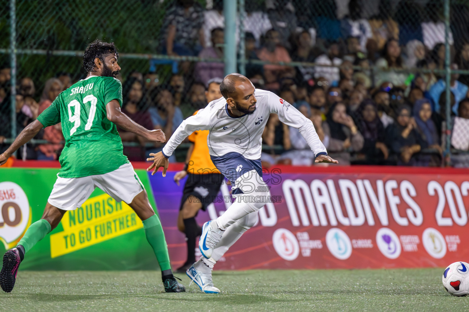 HDC vs MACL in Round of 16 of Club Maldives Cup 2024 held in Rehendi Futsal Ground, Hulhumale', Maldives on Monday, 7th October 2024. Photos: Ismail Thoriq / images.mv