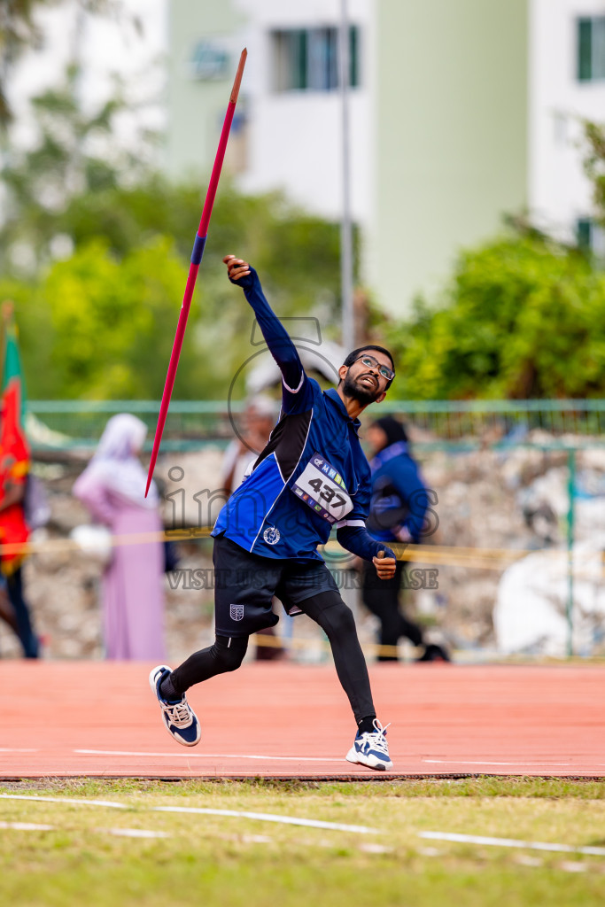 Day 6 of MWSC Interschool Athletics Championships 2024 held in Hulhumale Running Track, Hulhumale, Maldives on Thursday, 14th November 2024. Photos by: Nausham Waheed / Images.mv