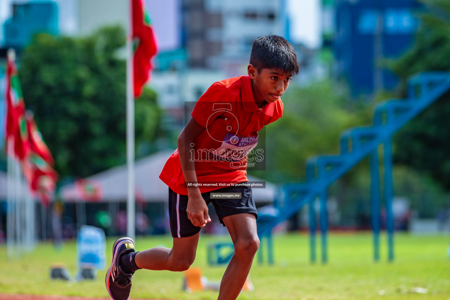 Day 2 of Inter-School Athletics Championship held in Male', Maldives on 24th May 2022. Photos by: Nausham Waheed / images.mv