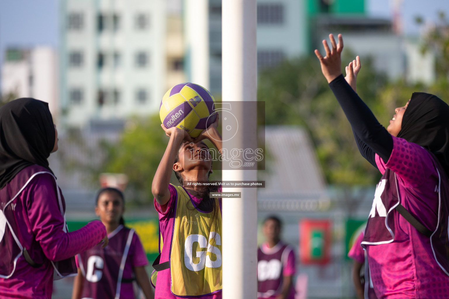 Day 7 of Junior Netball Championship 2022 on 11th March 2022 held in Male', Maldives. Photos by Nausham Waheed & Hassan Simah