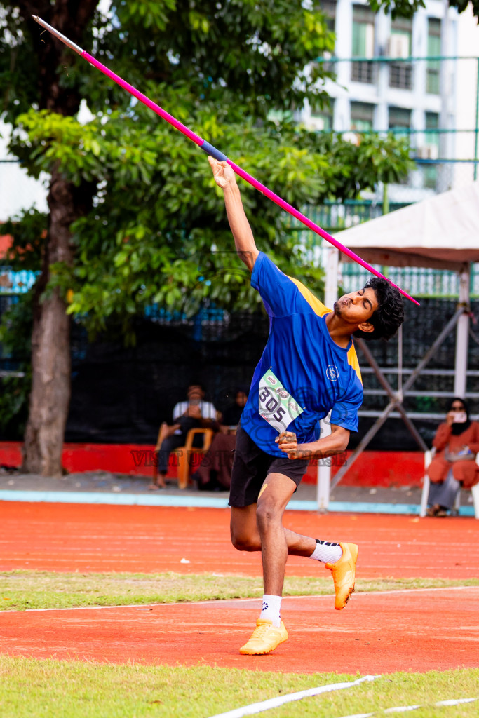 Day 6 of Inter-school Athletics Championship 2025 held in Ekuveni Synthetic Track, Male', Maldives on Sunday, 12th October 2025. Photos by: Nausham Waheed / Images.mv