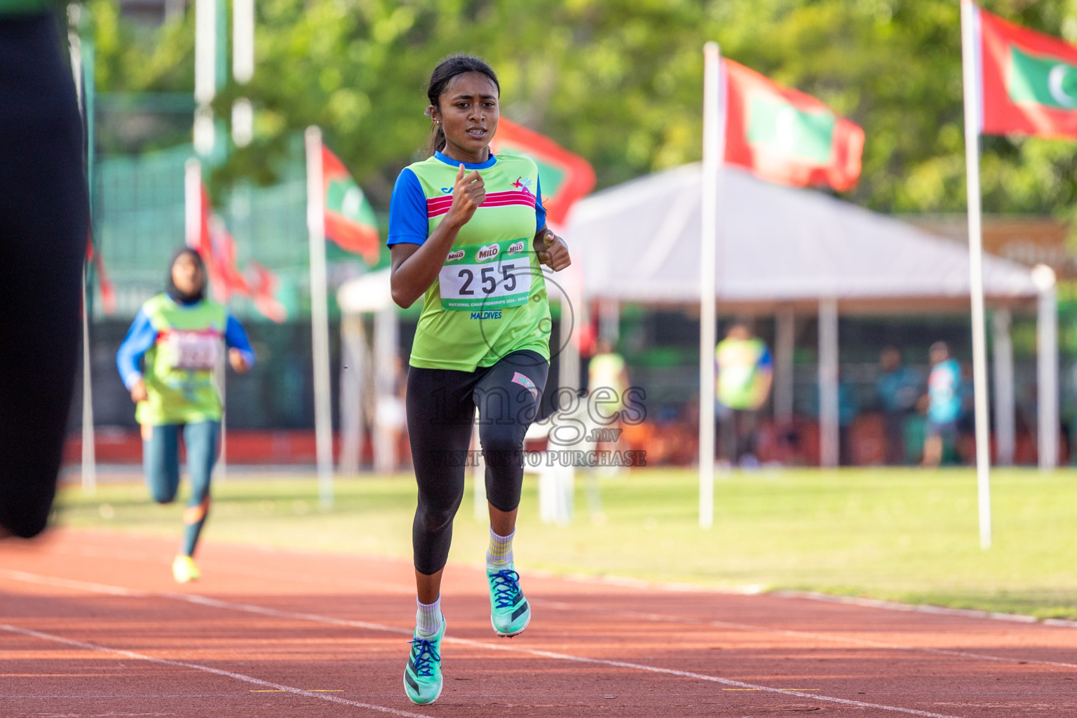 Day 3 of 33rd National Athletics Championship was held in Ekuveni Track at Male', Maldives on Saturday, 7th September 2024. Photos: Suaadh Abdul Sattar / images.mv