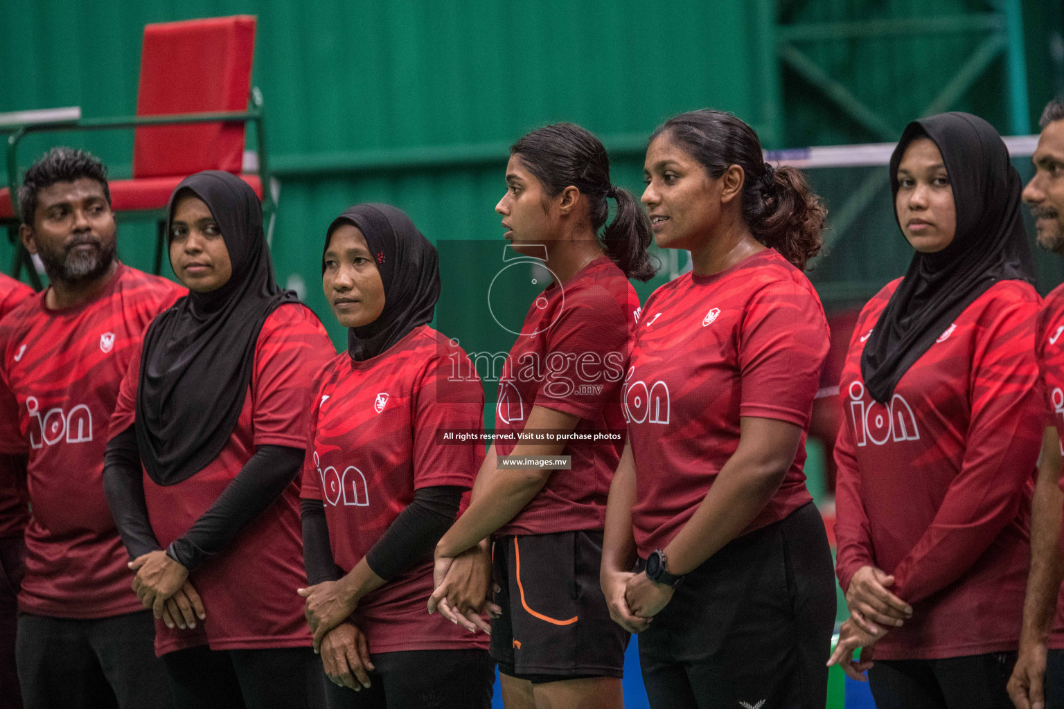 Final of Badminton association mixed group championship 2021 held in Male', Maldives Photos by Nausham Waheed