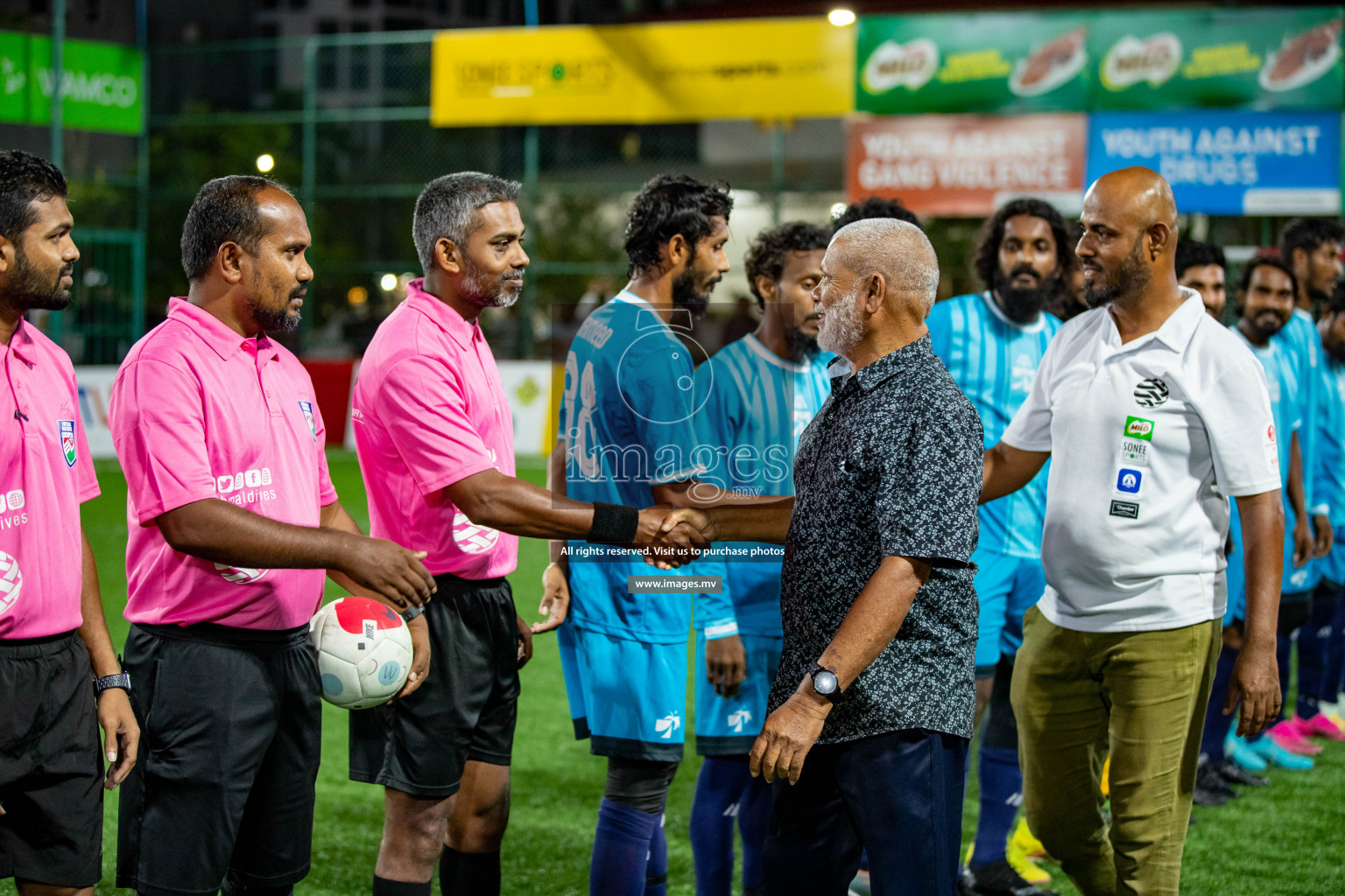 MACL vs Team DJA in Club Maldives Cup 2022 was held in Hulhumale', Maldives on Tuesday, 18th October 2022. Photos: Hassan Simah/ images.mv