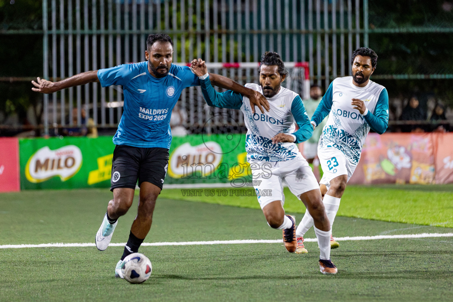 Trade Club vs Higher Education in Club Maldives Classic 2024 held in Rehendi Futsal Ground, Hulhumale', Maldives on Sunday, 8th September 2024. Photos: Hassan Simah / images.mv