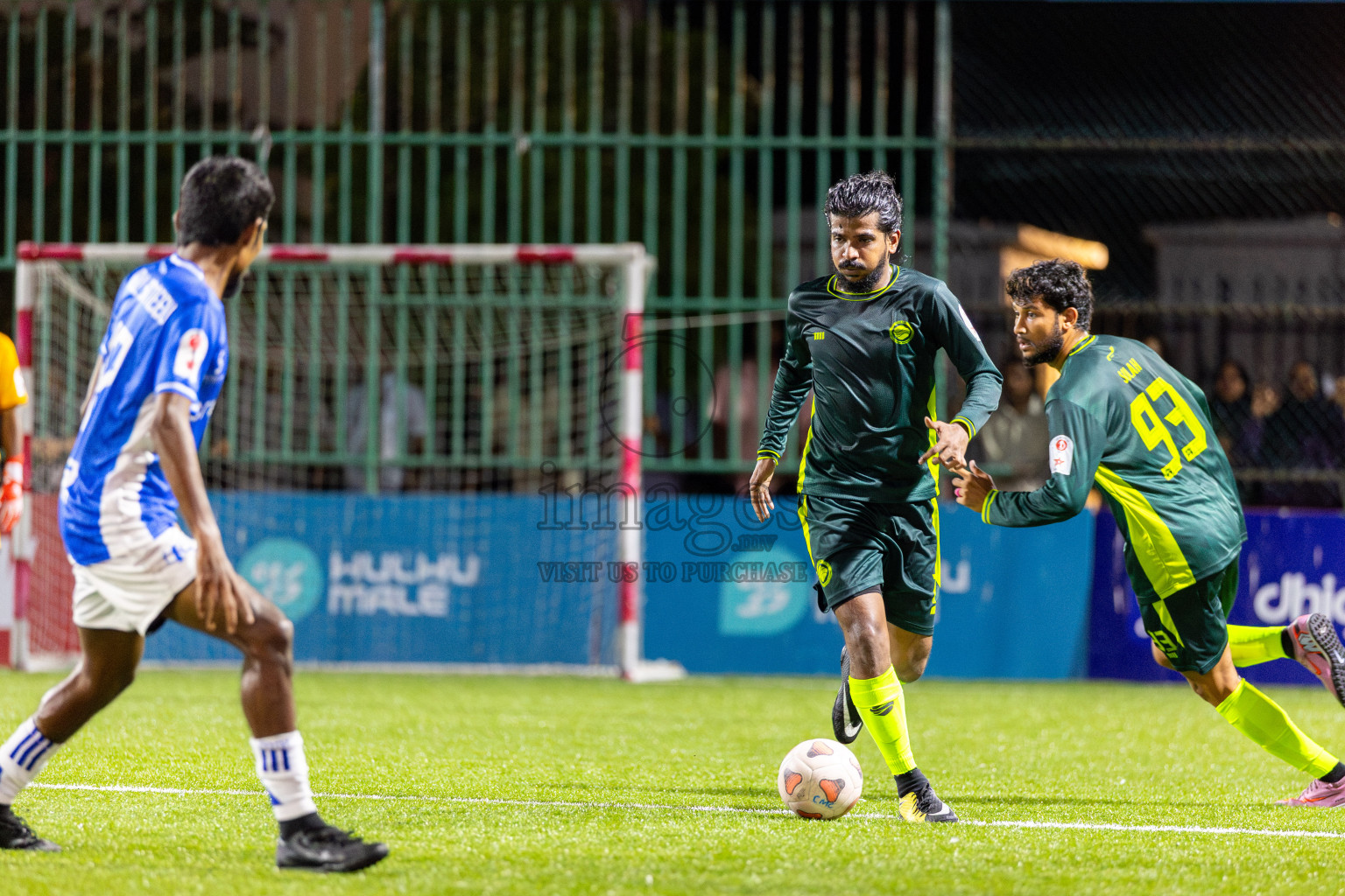 Customs Recreation Club (CRC) vs Club Fen in Day 1 of Club Maldives Cup 2025 was held in Rehendi Futsal Ground, Hulhumale', Maldives on Sunday, 28th September 2025. Photos: Ismail Thoriq / images.mv