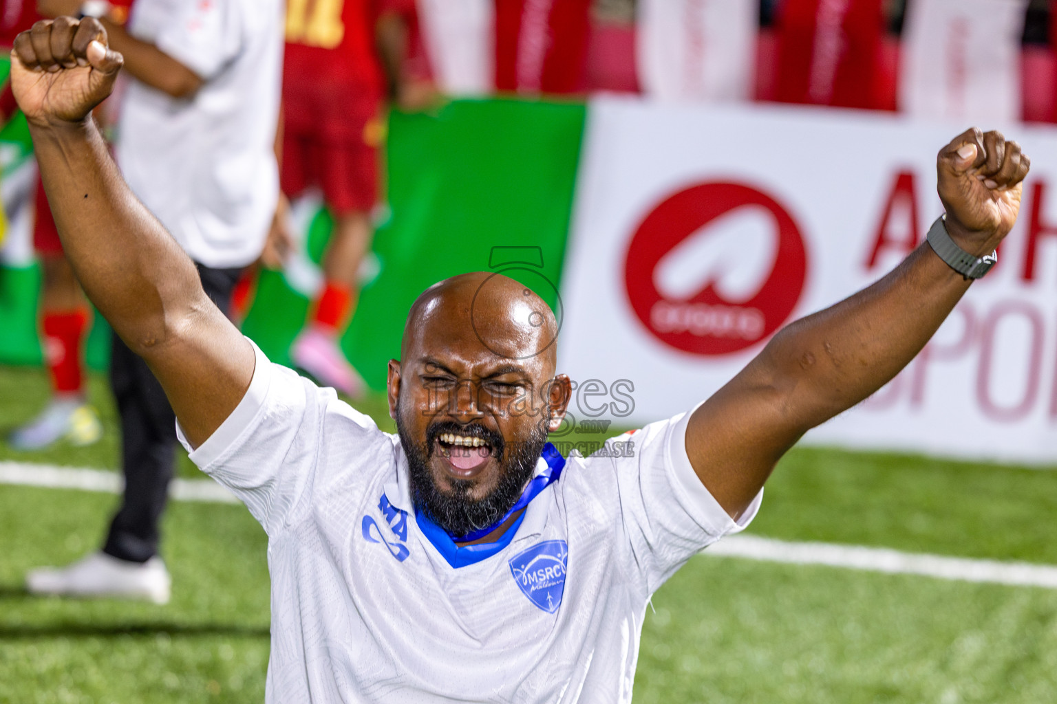 Maldivian vs STELCO in the Quarter Finals of Club Maldives Cup 2025 was held in Rehendhi Futsal Ground, Hulhumale', Maldives on Friday, 17th October 2025. Photos: Ismail Thoriq / images.mv