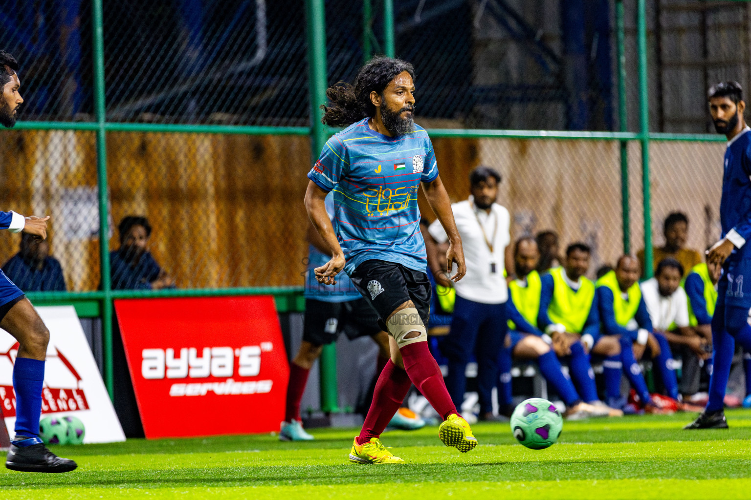 BG New Generation vs Escolar FC in Day 7 of BG Futsal Challenge 2024 was held on Monday, 18th March 2024, in Male', Maldives Photos: Nausham Waheed / images.mv