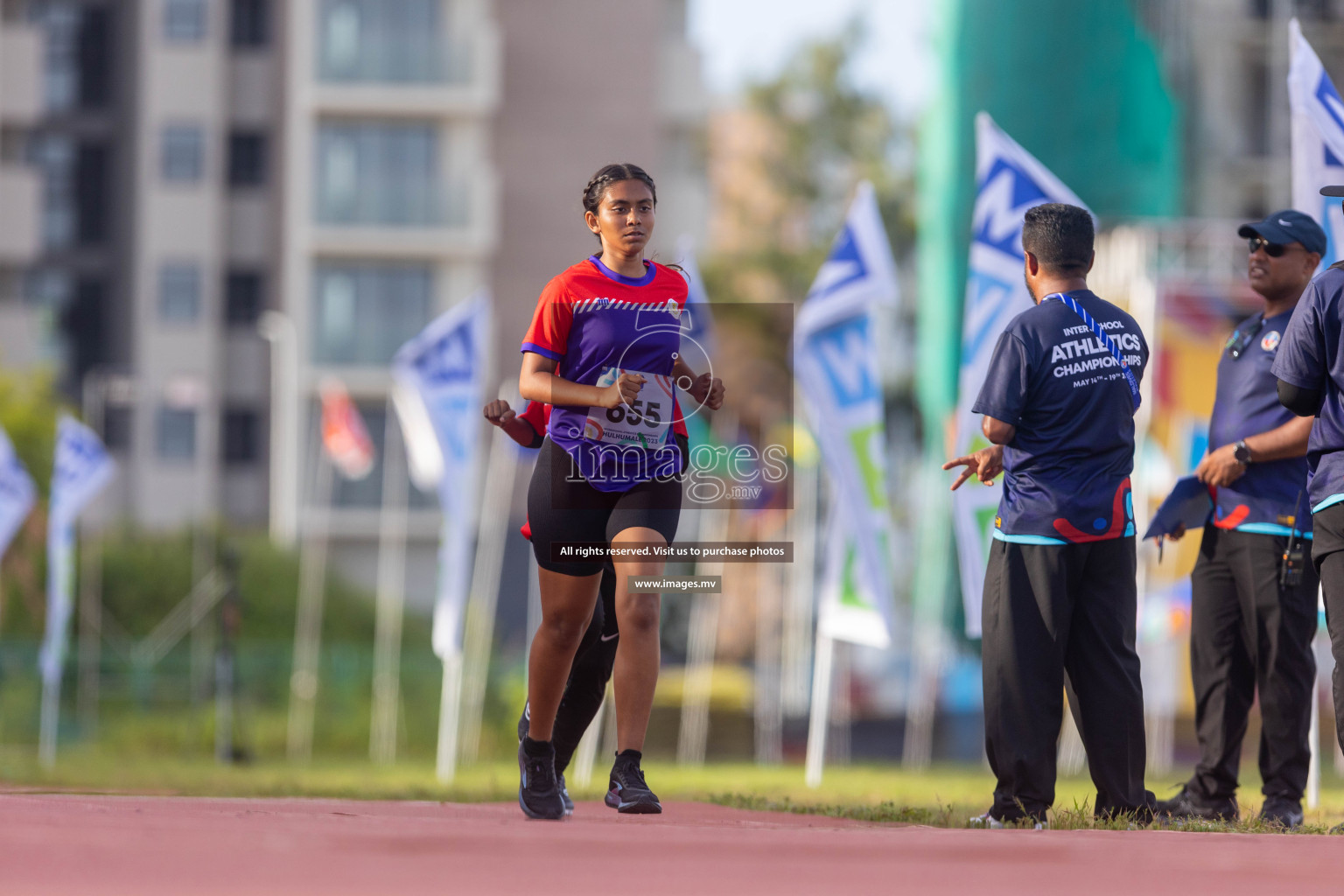 Day three of Inter School Athletics Championship 2023 was held at Hulhumale' Running Track at Hulhumale', Maldives on Tuesday, 16th May 2023. Photos: Shuu / Images.mv