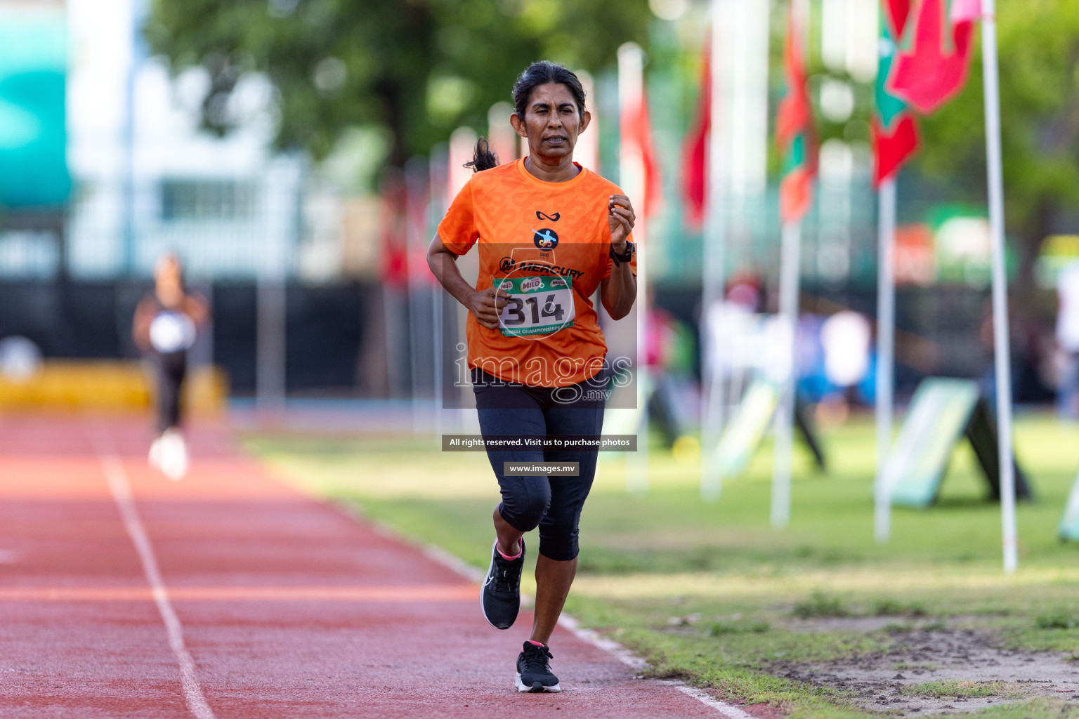 Day 1 of National Athletics Championship 2023 was held in Ekuveni Track at Male', Maldives on Thursday 23rd November 2023. Photos: Nausham Waheed / images.mv