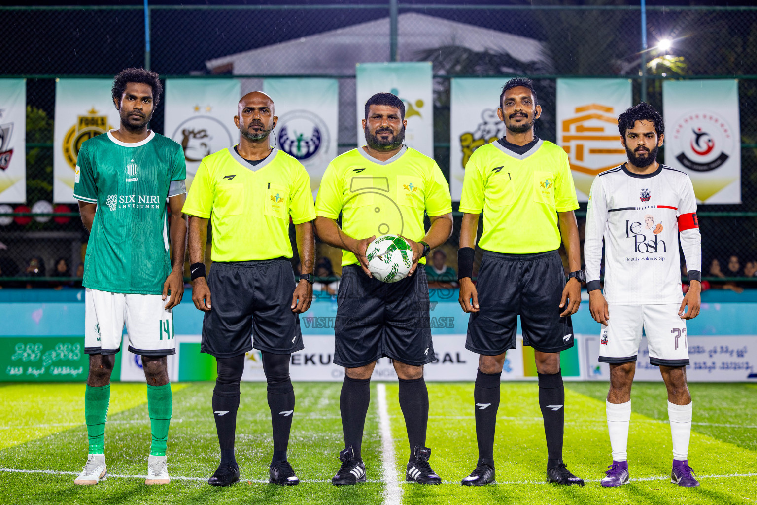 Ifhaams vs Dee Cee Jay SC in Final of Laamehi Dhiggaru Ekuveri Futsal Challenge 2025 was held on Tuesday, 29th July 2025, at Dhiggaru Futsal Ground, Dhiggaru, Maldives Photos: Nausham Waheed  / images.mv