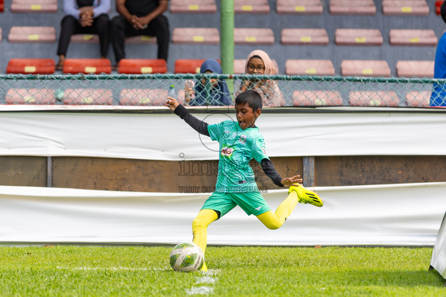 Day 2 of MILO Kids Football Fiesta was held at National Stadium in Male', Maldives on Saturday, 24th February 2024.