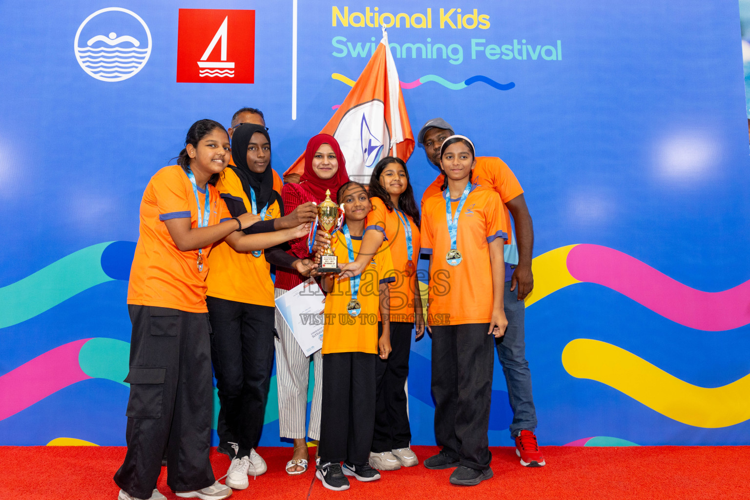 Closing of BML 5th National Swimming Kids Festival 2024 held in Hulhumale', Maldives on Saturday, 23rd November 2024.
Photos: Ismail Thoriq / images.mv