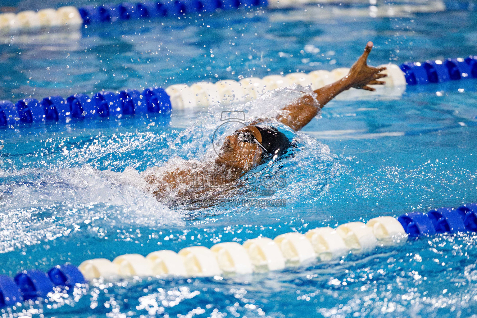 Day 4 of National Swimming Championship 2024 held in Hulhumale', Maldives on Monday, 16th December 2024. Photos: Hassan Simah / images.mv