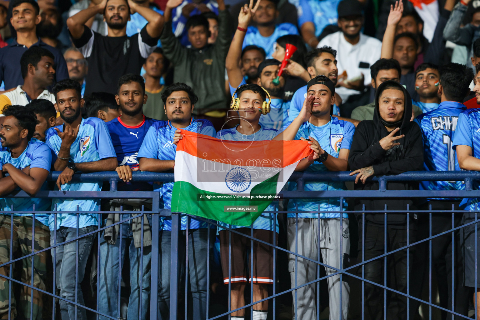 Kuwait vs India in the Final of SAFF Championship 2023 held in Sree Kanteerava Stadium, Bengaluru, India, on Tuesday, 4th July 2023. Photos: Nausham Waheed / images.mv