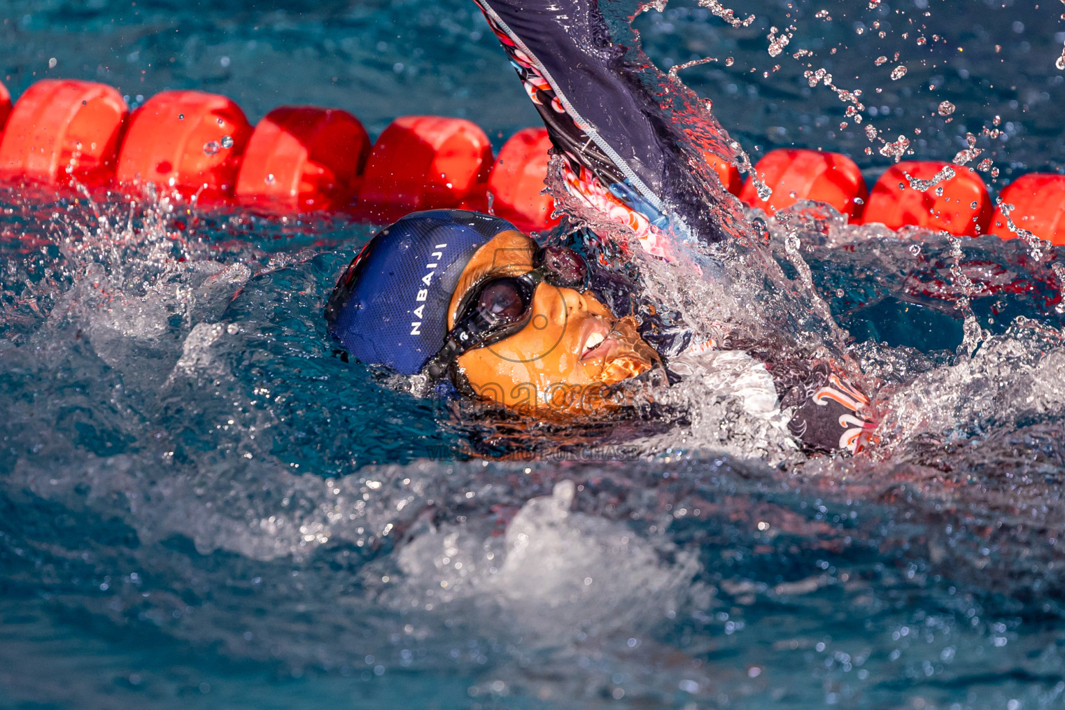 Day 1 of National Swimming Championship 2024 held in Hulhumale', Maldives on Friday, 13th December 2024. Photos: Nausham Waheed / images.mv