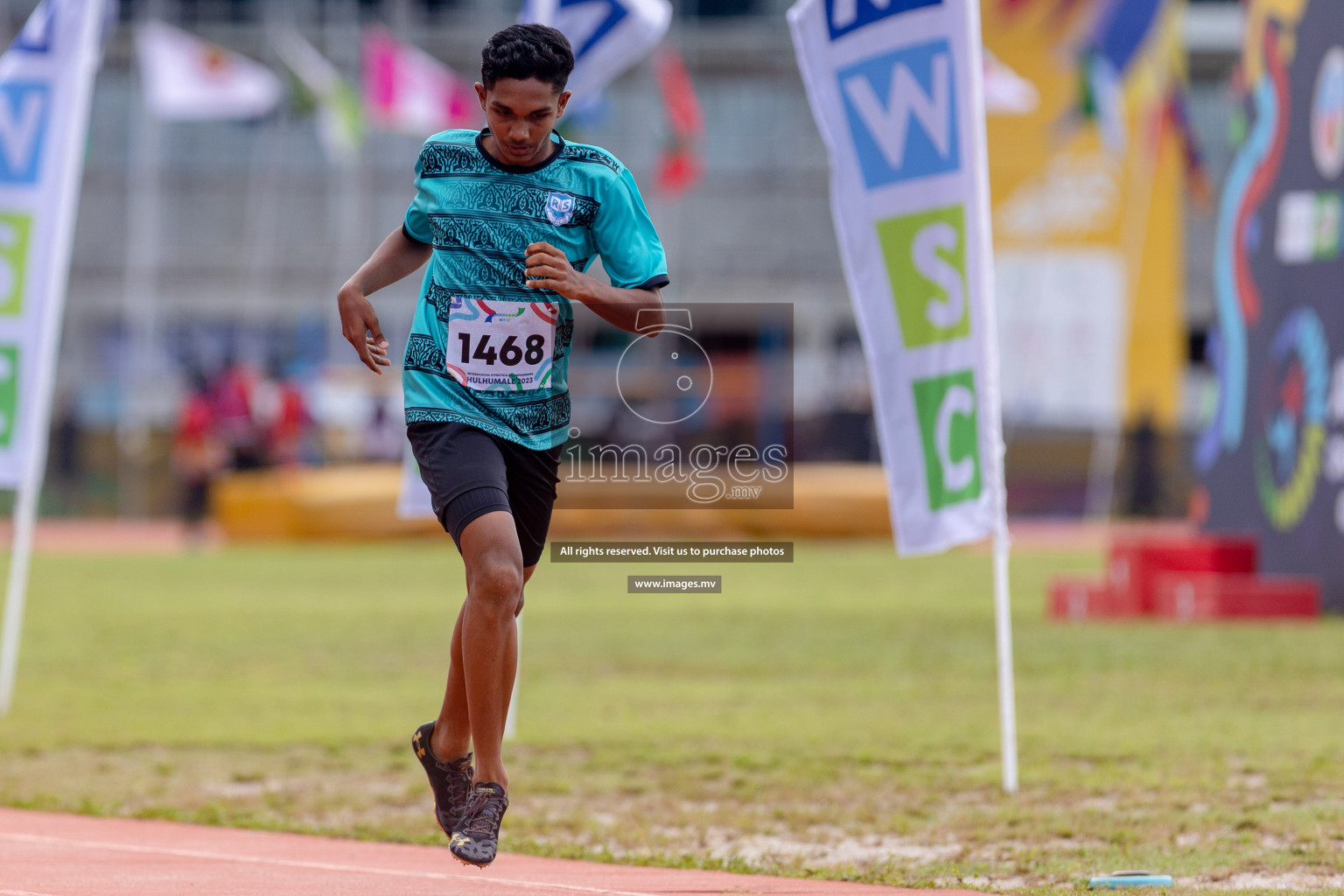 Day two of Inter School Athletics Championship 2023 was held at Hulhumale' Running Track at Hulhumale', Maldives on Sunday, 15th May 2023. Photos: Shuu/ Images.mv