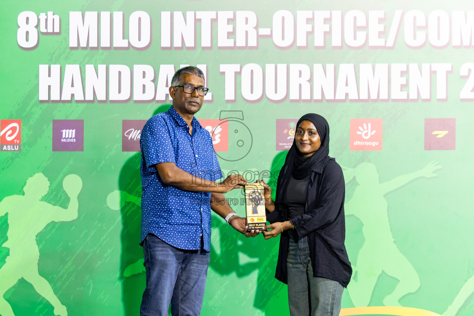 1st Division Final of 8th Inter-Office/Company Handball Tournament 2024, held in Handball ground, Male', Maldives on Tuesday, 11th September 2024 Photos: Nausham Waheed/ Images.mv