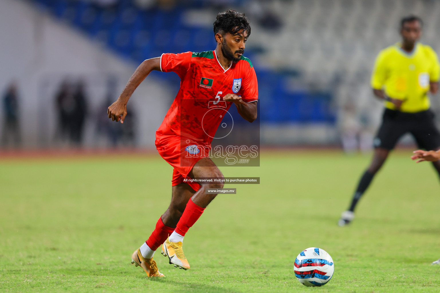 Bhutan vs Bangladesh in SAFF Championship 2023 held in Sree Kanteerava Stadium, Bengaluru, India, on Wednesday, 28th June 2023. Photos: Nausham Waheed, Hassan Simah / images.mv