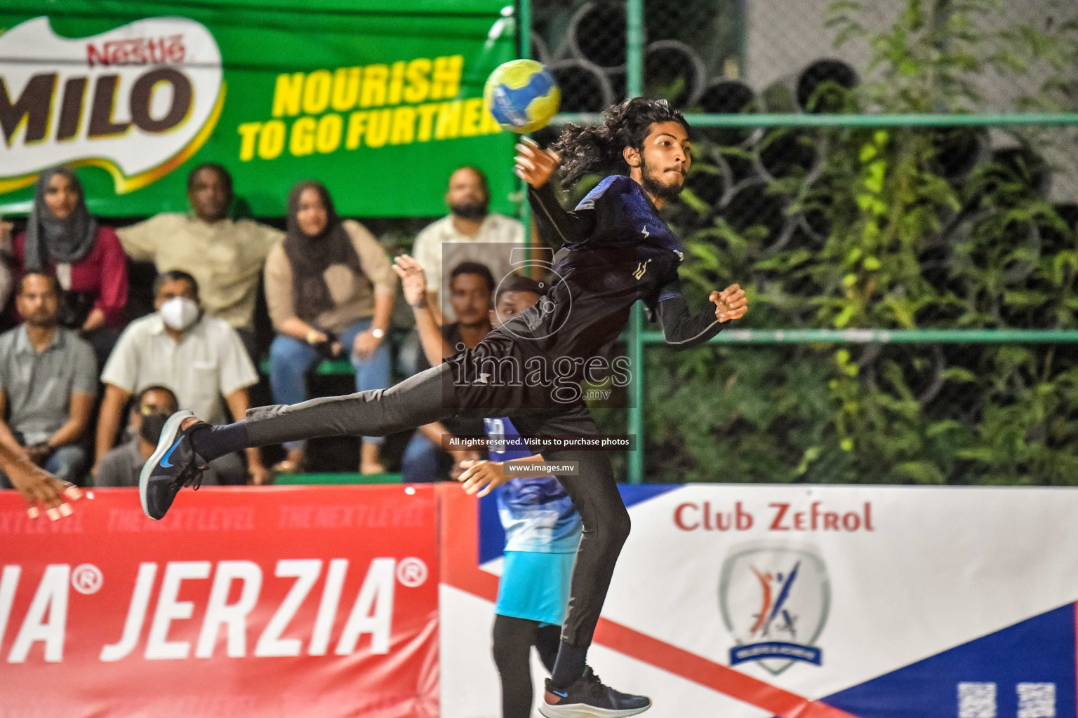 Day 15 of Milo 6th Inter Office Handball Tournament 2022 - Photos by Nausham Waheed