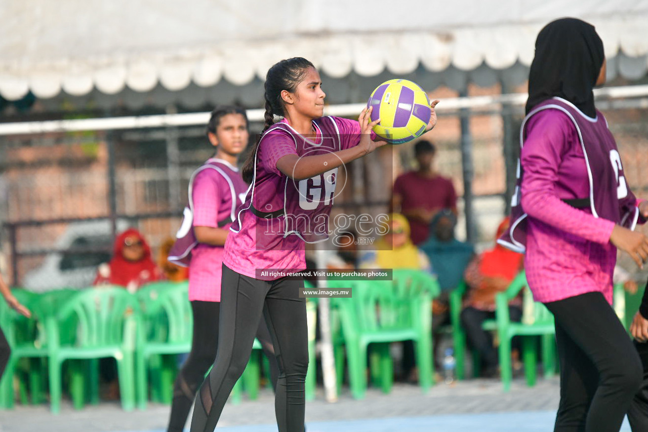 Day 1 of Junior Netball Championship 2022 on 5 March 2022 held in Male', Maldives. Photos by Nausham Waheed.