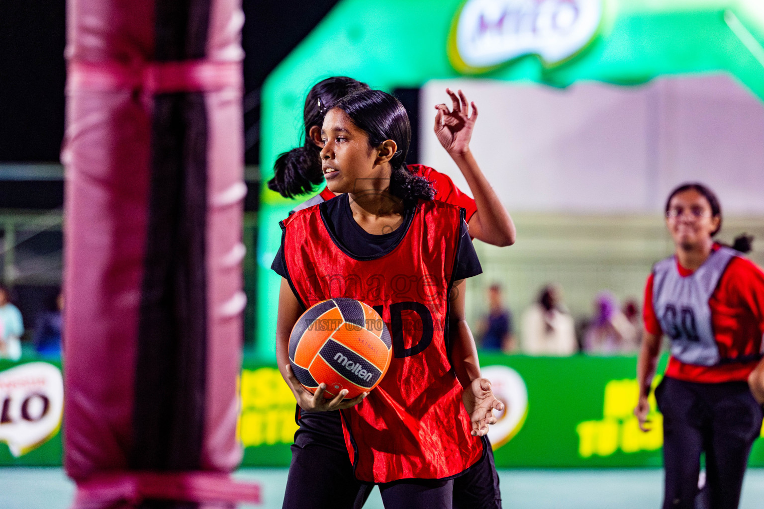 Day 3 of MILO 3x3 Netball Challenge 2024 was held in Ekuveni Netball Court at Male', Maldives on Saturday, 16th March 2024. Photos: Nausham Waheed / images.mv