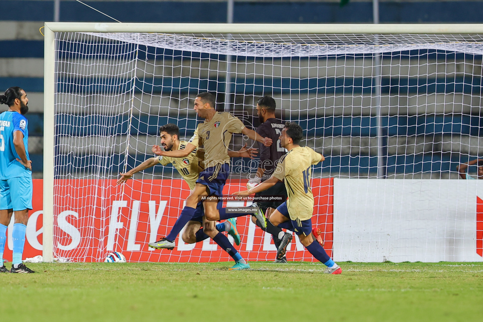 India vs Kuwait in SAFF Championship 2023 held in Sree Kanteerava Stadium, Bengaluru, India, on Tuesday, 27th June 2023. Photos: Nausham Waheed, Hassan Simah / images.mv