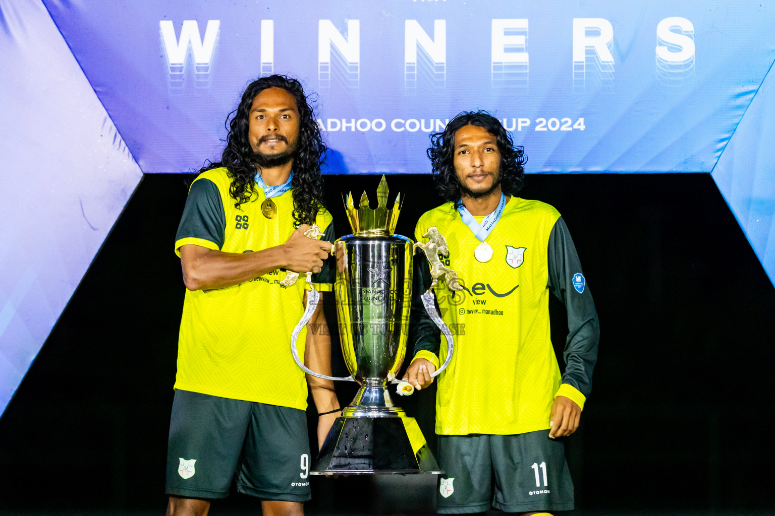 JT Sports vs Kanmathi Juniors from Final of Manadhoo Council Cup 2024 in N Manadhoo Maldives on Tuesday, 27th February 2023. Photos: Nausham Waheed / images.mv