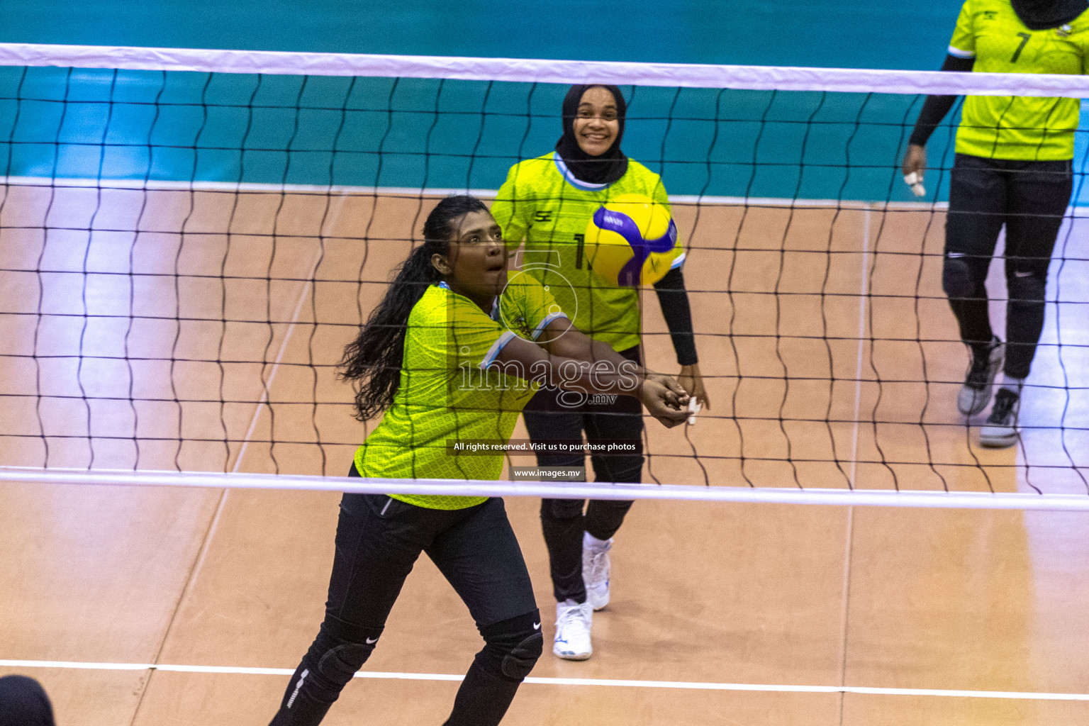 Volleyball Association Cup 2022-Women's Division-Match Day 5 was held in Male', Maldives on Friday, 27th May 2022 at Social Center Indoor Hall Photos By: Ismail Thoriq/images.mv