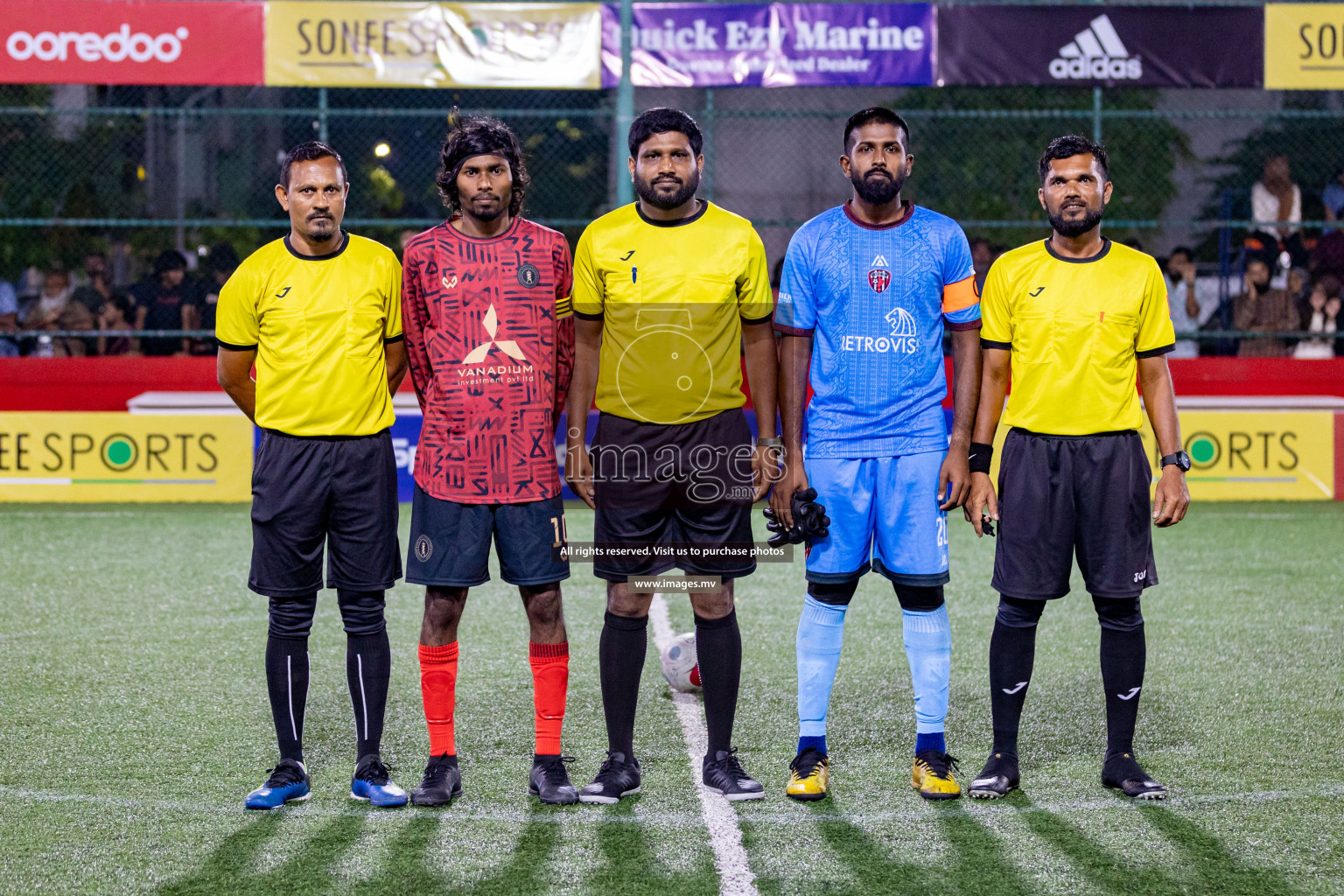 HA. Kelaa vs HA. Thuraakunu in Day 6 of Golden Futsal Challenge 2023 on 10 February 2023 in Hulhumale, Male, Maldives