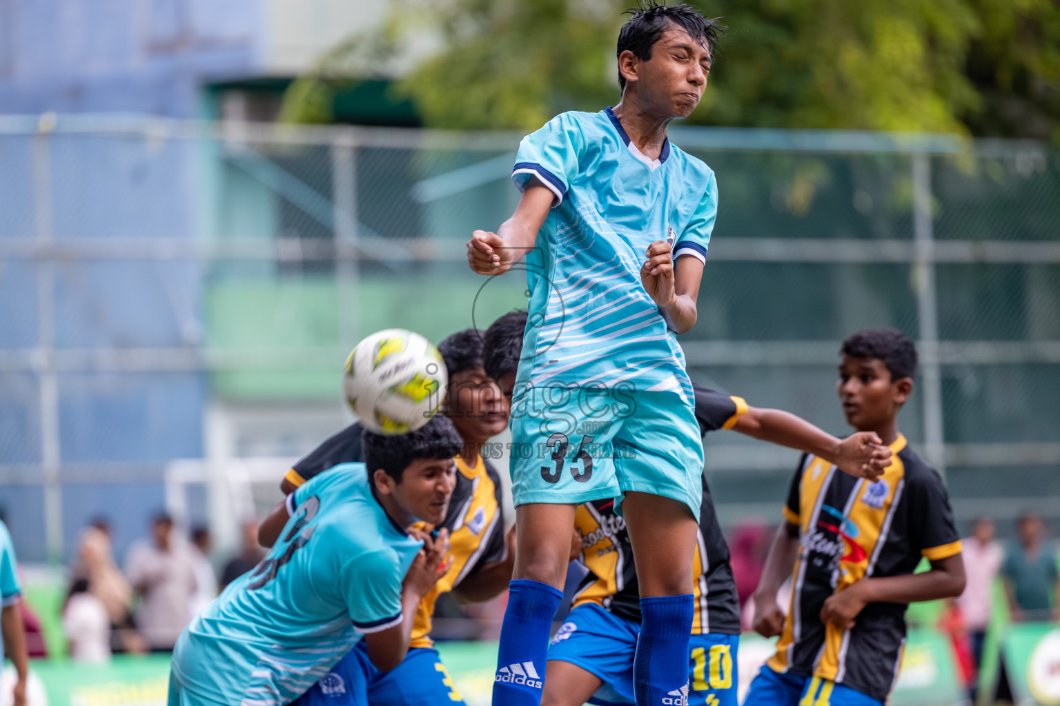 Day 2 of MILO Academy Championship 2025 (U14) was held on Friday, 31st October 2025 at Henveiru Football Grounds, Male', Maldives . 
Photos: Hassan Simah / images.mv