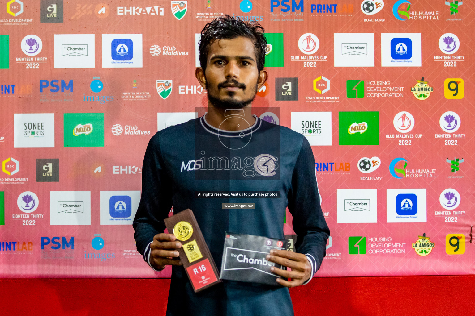 Club HDC vs Club AVSEC in Round of 16 of Club Maldives Cup 2022 was held in Hulhumale', Maldives on Tuesday, 25th October 2022. Hassan Simah / images.mv