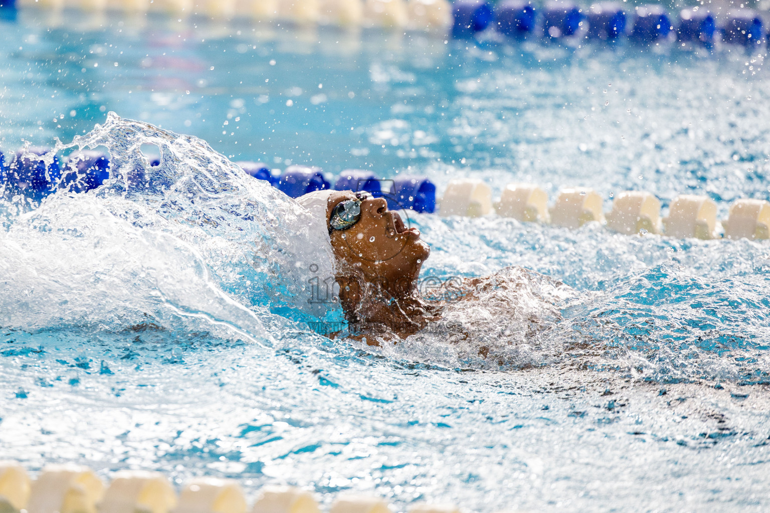 Day 4 of National Swimming Competition 2024 held in Hulhumale', Maldives on Monday, 16th December 2024. 
Photos: Hassan Simah / images.mv