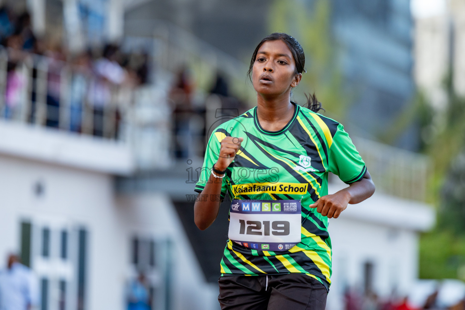 Day 2 of MWSC Interschool Athletics Championships 2024 held in Hulhumale Running Track, Hulhumale, Maldives on Sunday, 10th November 2024. 
Photos by: Hassan Simah / Images.mv