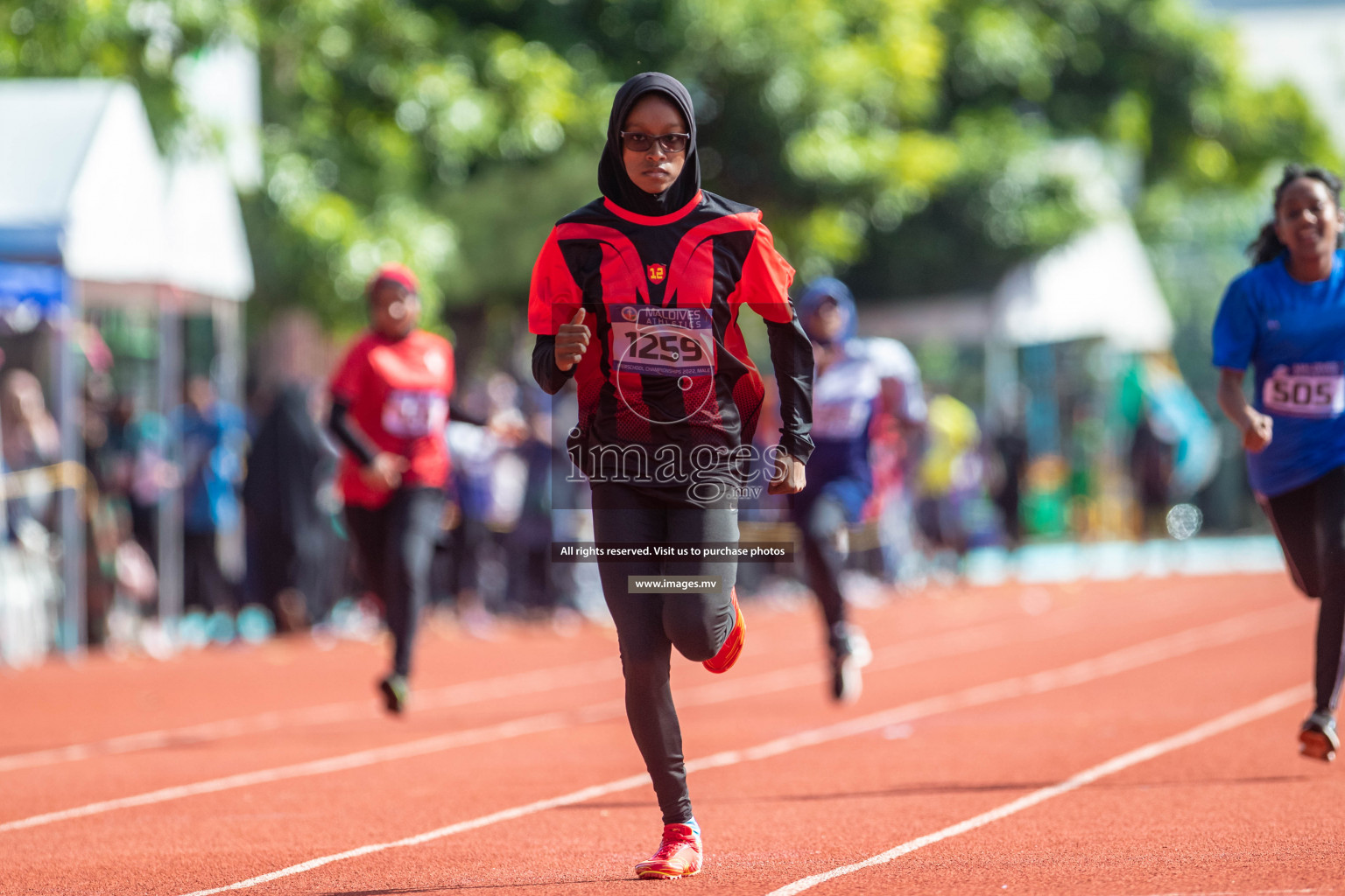 Day 1 of Inter-School Athletics Championship held in Male', Maldives on 22nd May 2022. Photos by: Maanish / images.mv