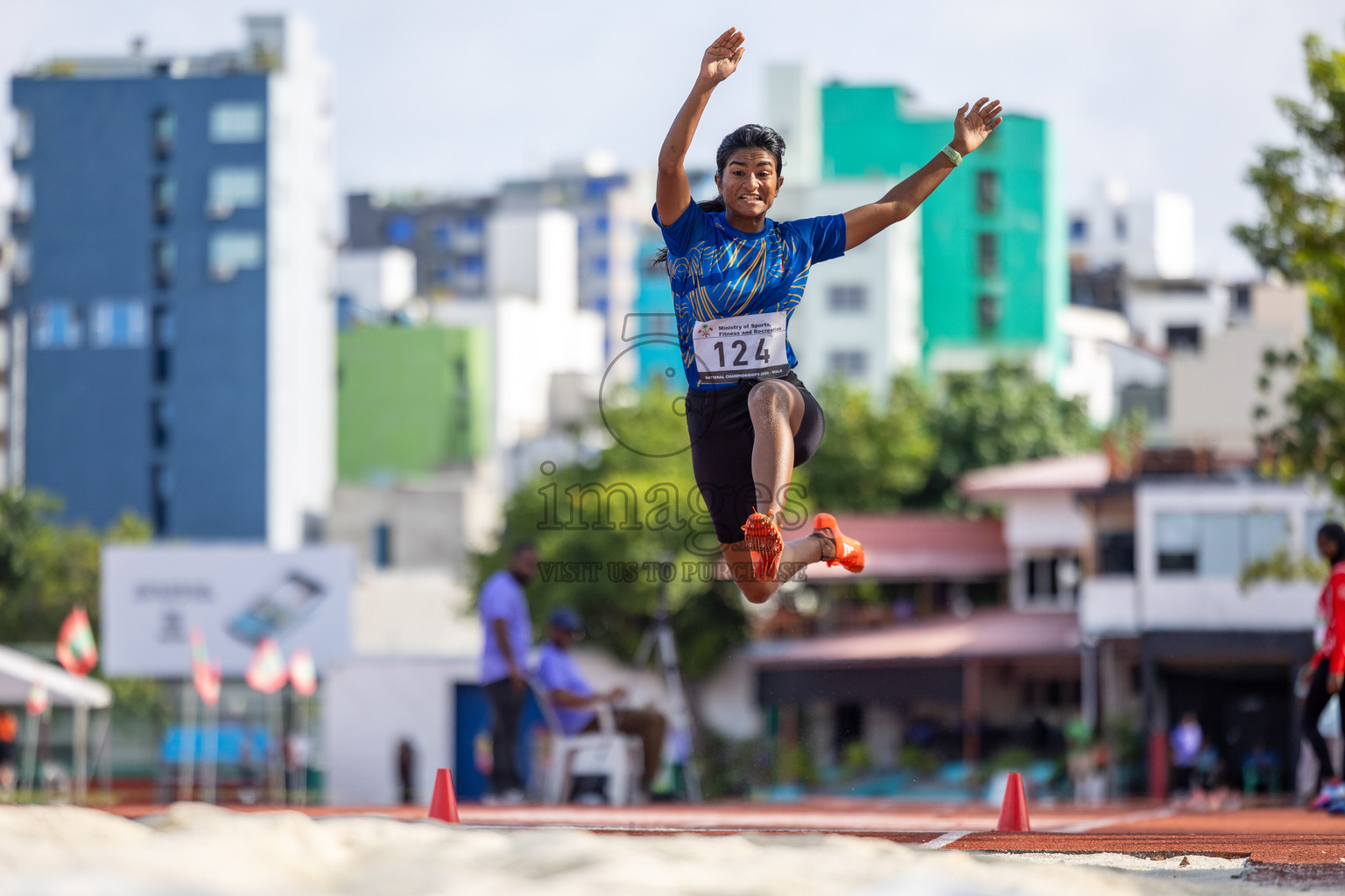 Day 3 of 33rd National Athletics Championship was held in Ekuveni Track at Male', Maldives on Saturday, 7th September 2024.
Photos: Suaadh Abdul Sattar / images.mv