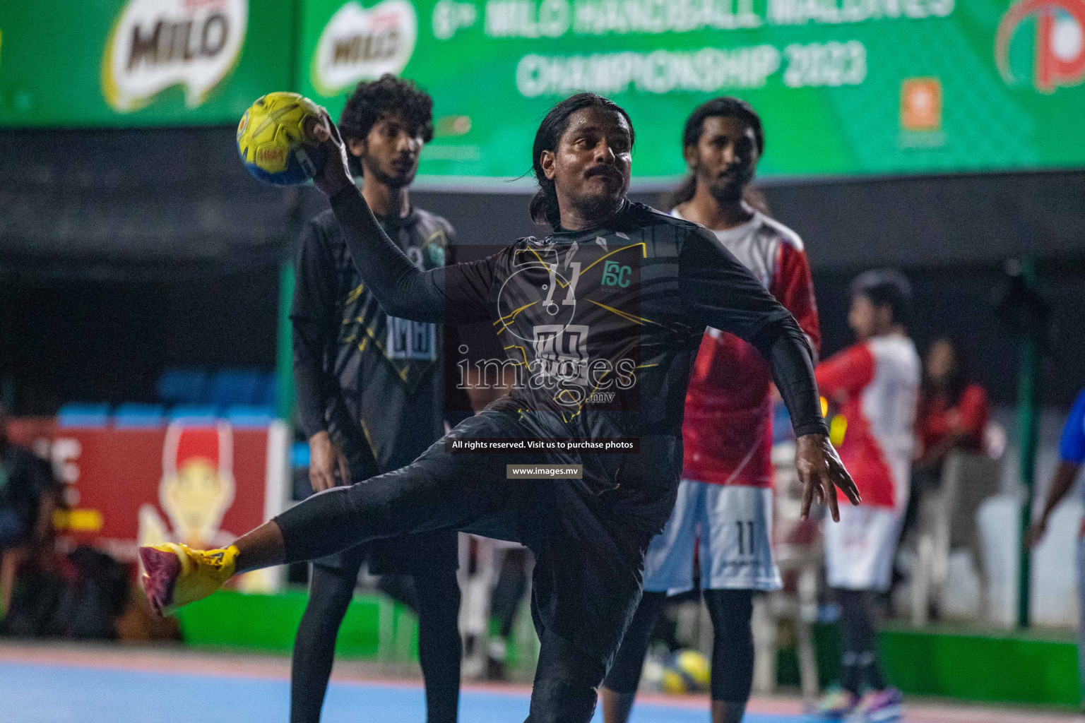 Day 8 of 6th MILO Handball Maldives Championship 2023, held in Handball ground, Male', Maldives on 27th May 2023 Photos: Nausham Waheed/ Images.mv