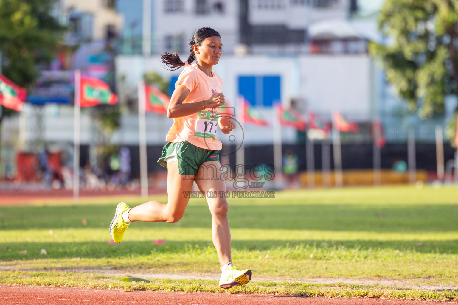 Day 1 of 33rd National Athletics Championship was held in Ekuveni Track at Male', Maldives on Thursday, 5th September 2024. Photos: Shuu Abdul Sattar / images.mv