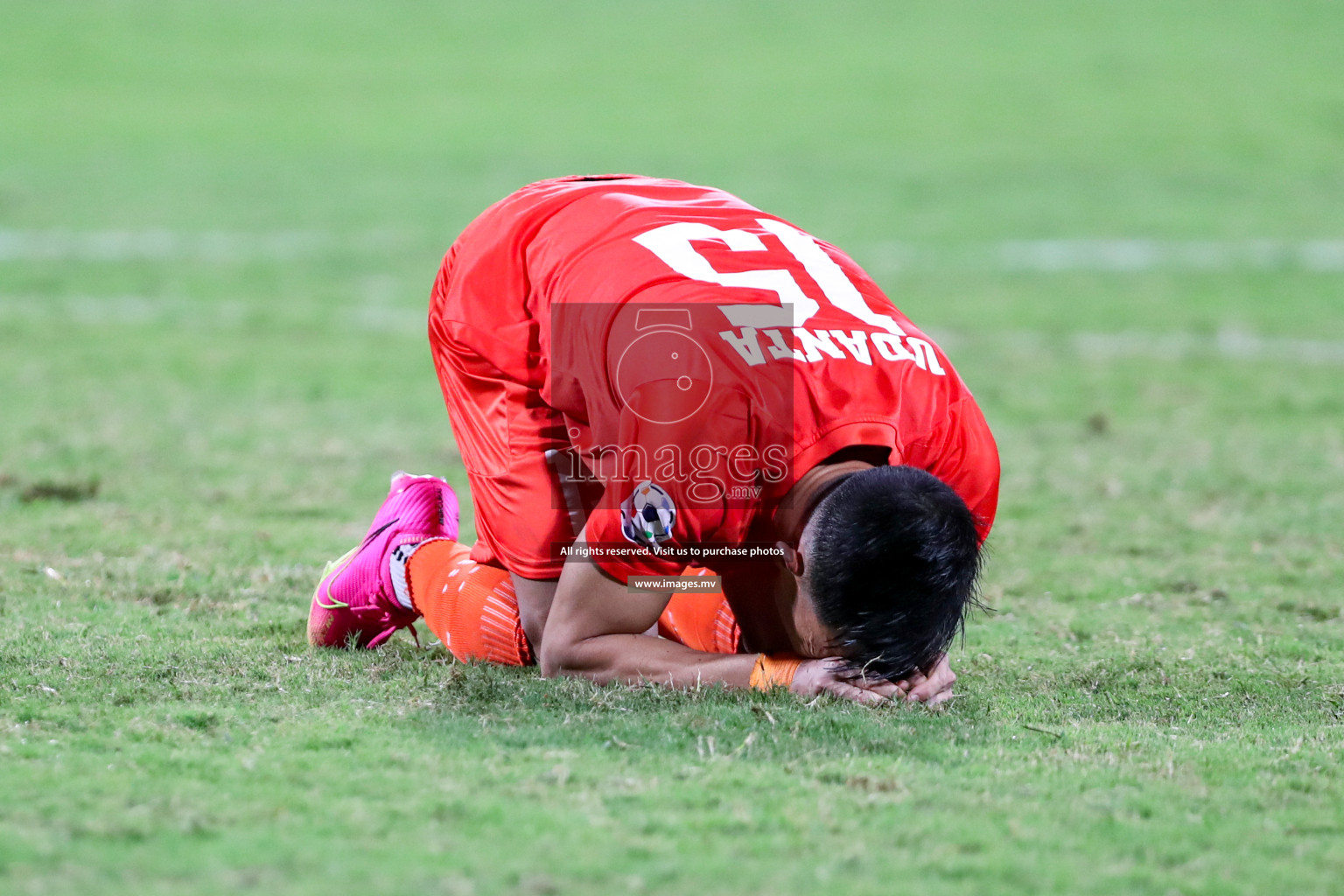 Kuwait vs India in the Final of SAFF Championship 2023 held in Sree Kanteerava Stadium, Bengaluru, India, on Tuesday, 4th July 2023. Photos: Nausham Waheed, Hassan Simah / images.mv