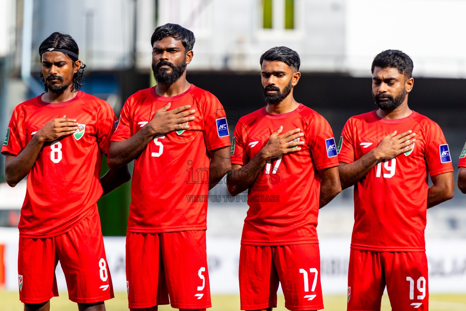 Maldives vs Philippines in AFC Asian Cup Qualifies held in National Football Stadium, Male', Maldives on Tuesday, 18th November 2025. Photos: Nausham Waheed / Images.mv
