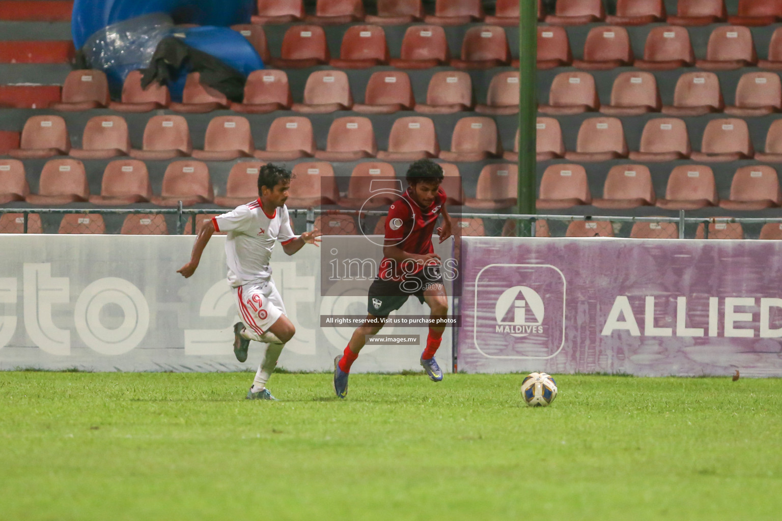 President's Cup 2023 - TC Sports Club vs Buru Sports Club, held in National Football Stadium, Male', Maldives  Photos: Mohamed Mahfooz Moosa/ Images.mv