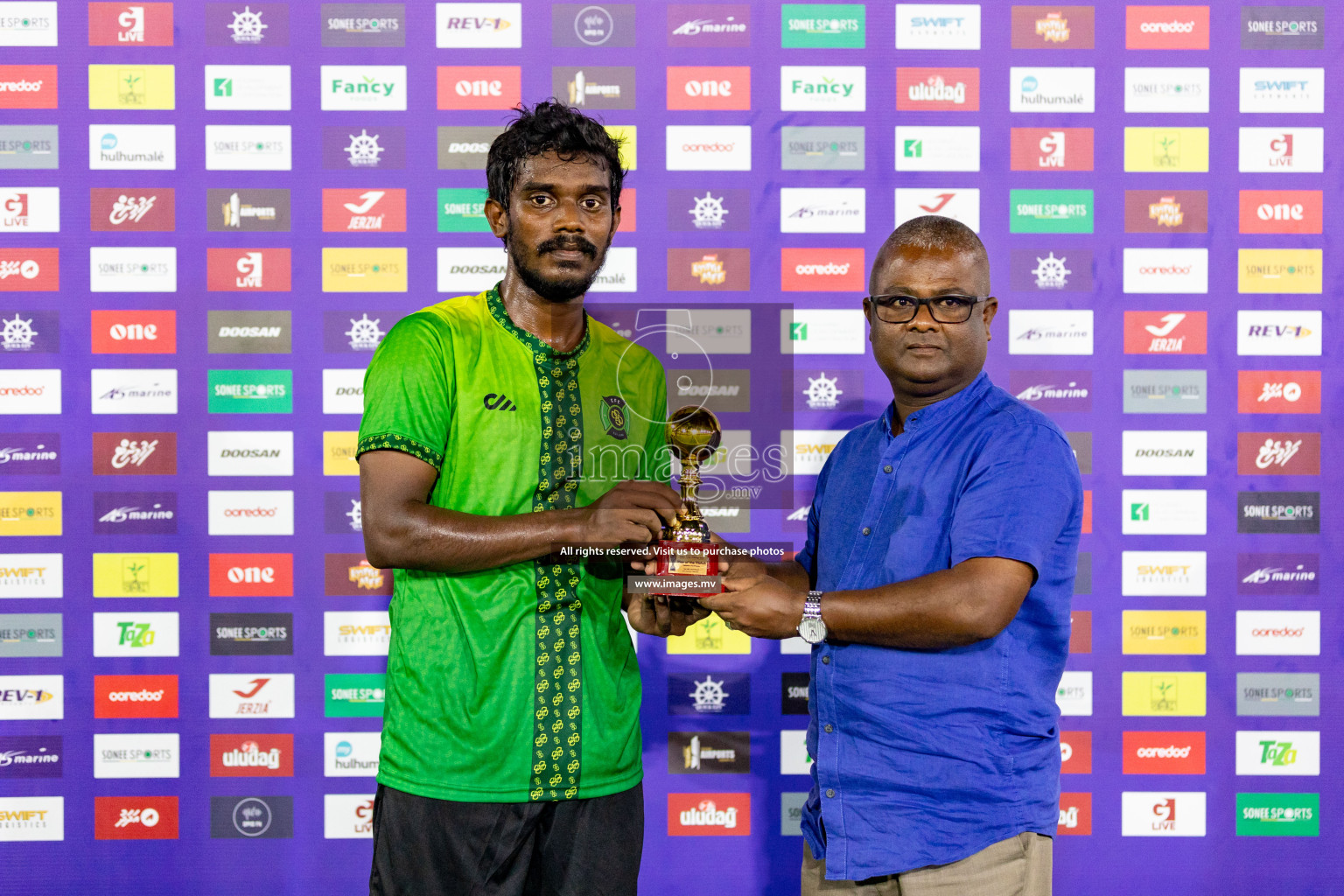 HA. Vashafaru vs HA. Utheemu in Day 6 of Golden Futsal Challenge 2023 on 10 February 2023 in Hulhumale, Male, Maldives