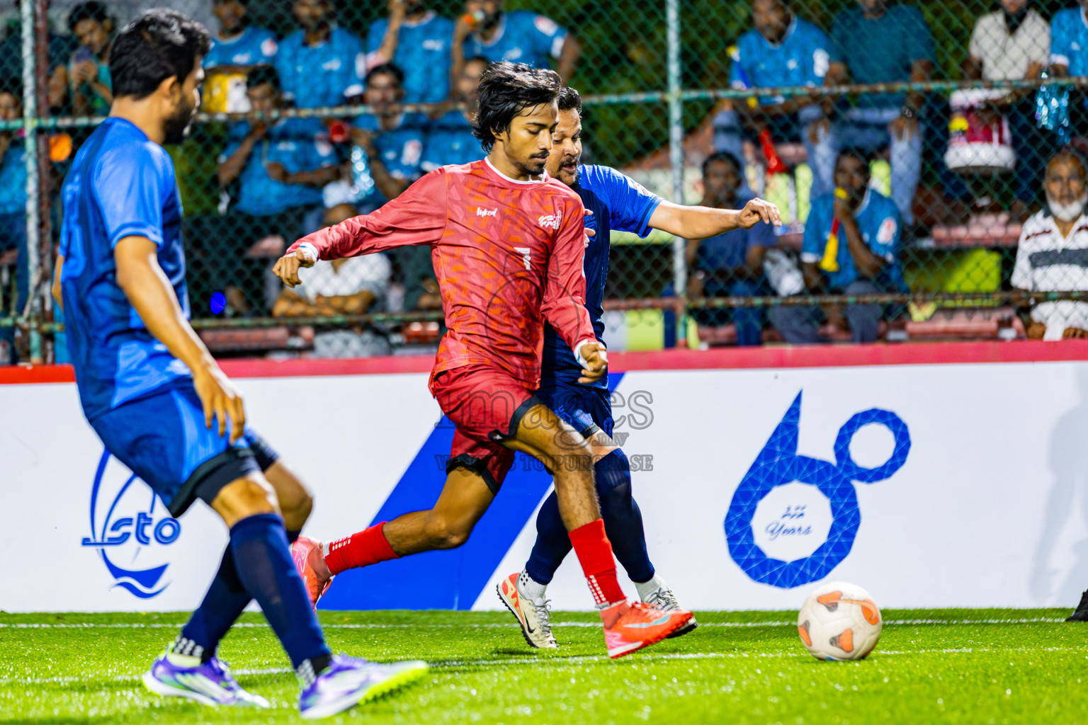 Club Binara vs Finance RC in Quater Finals of Club Maldives Cup Classic 2025 was held in Rehendi Futsal Ground, Hulhumale', Maldives on Saturday, 27th September 2025. Photos: Areef Adam / images.mv