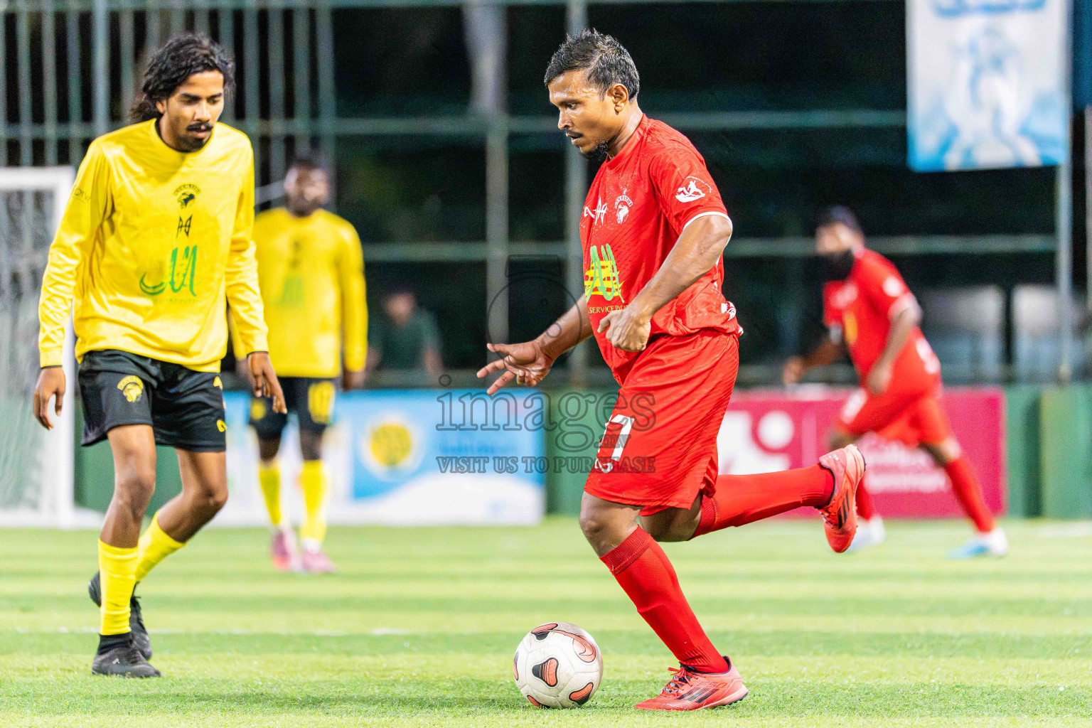 Kanmathi SC VS Kanmathi FC in Day 5 - Fonadhoo Youth Futsal Challenge 2025 held in Fonadhoo Futsal Stadium, L. Fonadhoo, Maldives on Thursday, 30th October 2025 Photos: Arif Rasheed / images.mv