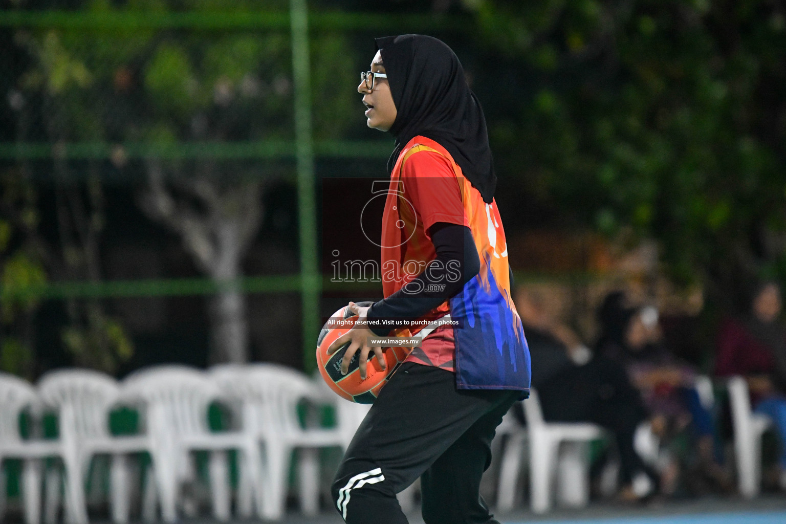Semi Final of 20th Milo National Netball Tournament 2023, held in Synthetic Netball Court, Male', Maldives on 9th June 2023 Photos: Nausham Waheed/ Images.mv