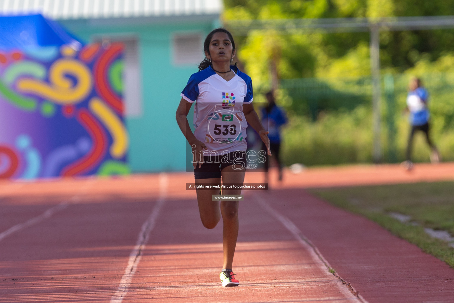 Day two of Inter School Athletics Championship 2023 was held at Hulhumale' Running Track at Hulhumale', Maldives on Sunday, 15th May 2023. Photos: Shuu/ Images.mv