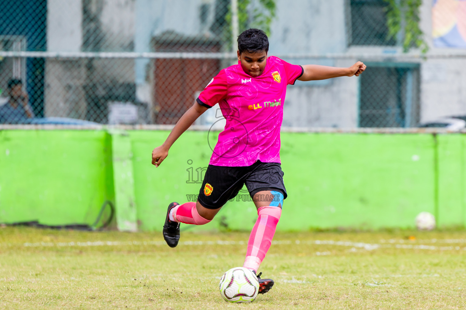 Club Valencia vs United Victory (U16) in Day 10 of Dhivehi Youth League 2024 held at Henveiru Stadium on Sunday, 15th December 2024. Photos: Nausham Waheed / Images.mv