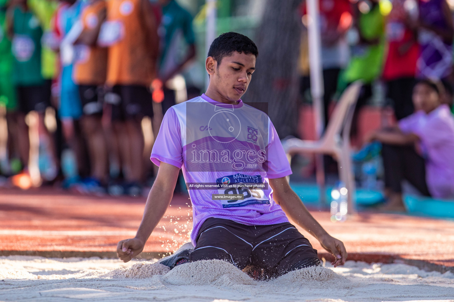 Day 5 of Inter-School Athletics Championship held in Male', Maldives on 27th May 2022. Photos by: Nausham Waheed / images.mv